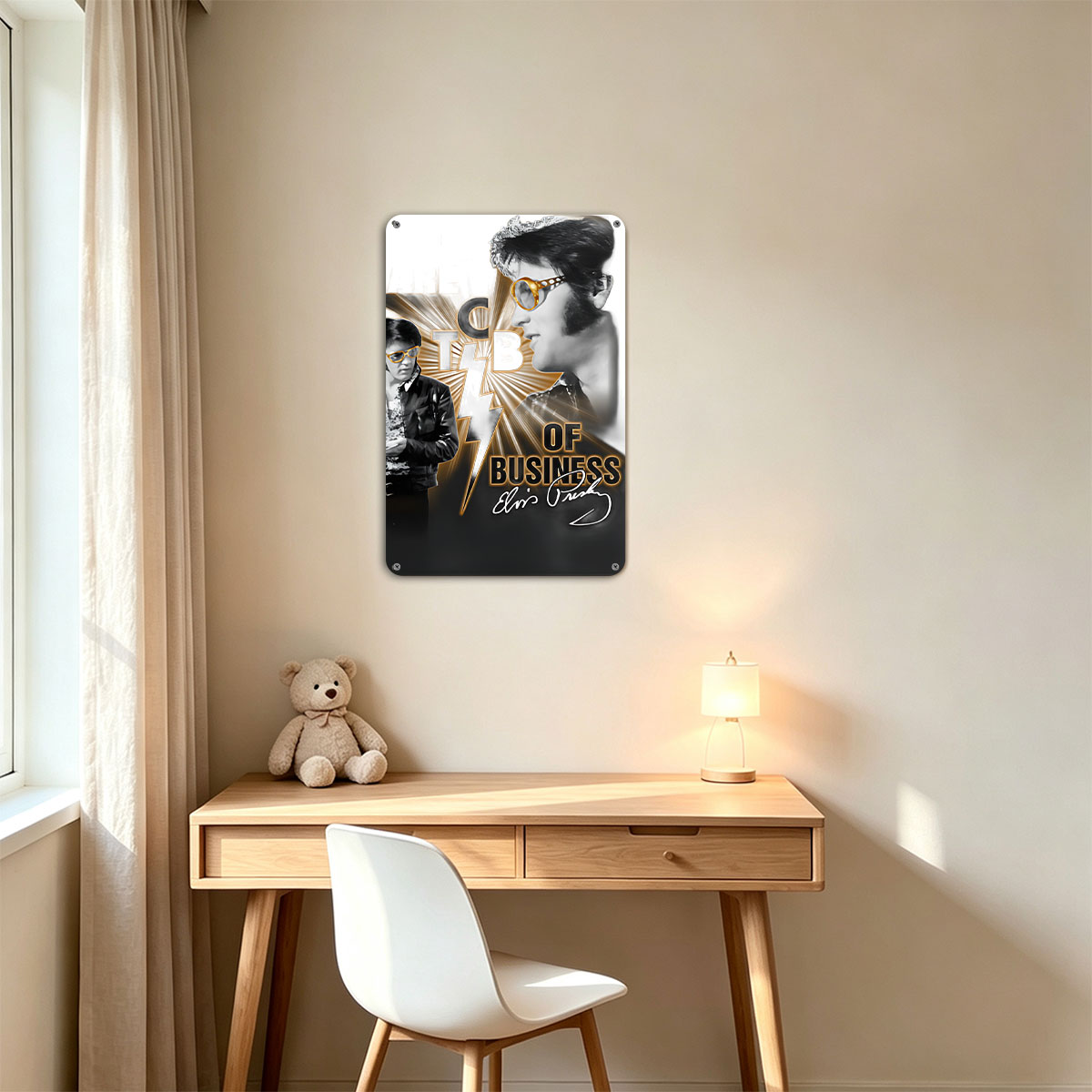 Elvis Presley - TCAB of Business: A Rock Legend's Iconic Style and Legacy - painting