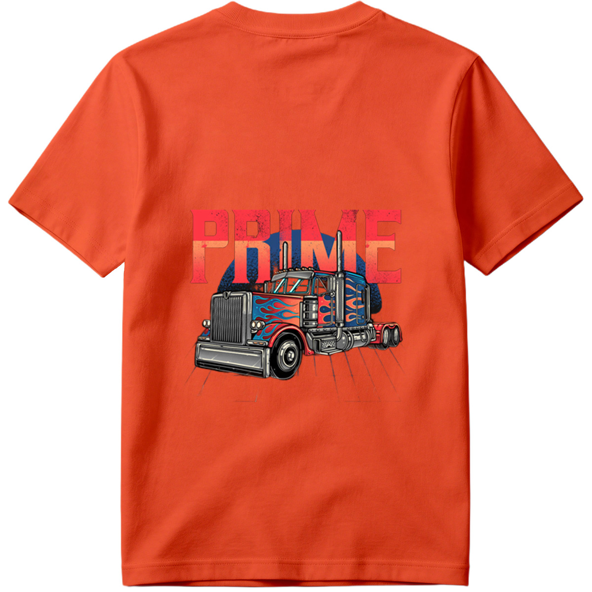 Prime Transport Service - Optimus Prime Truck Design - Tee