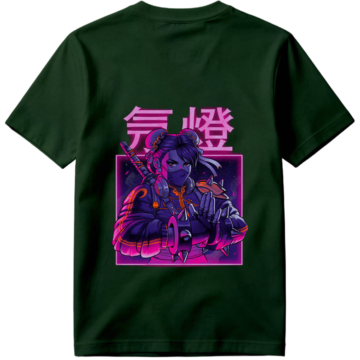 Cyberpunk Geisha: Neon Samurai - Tee