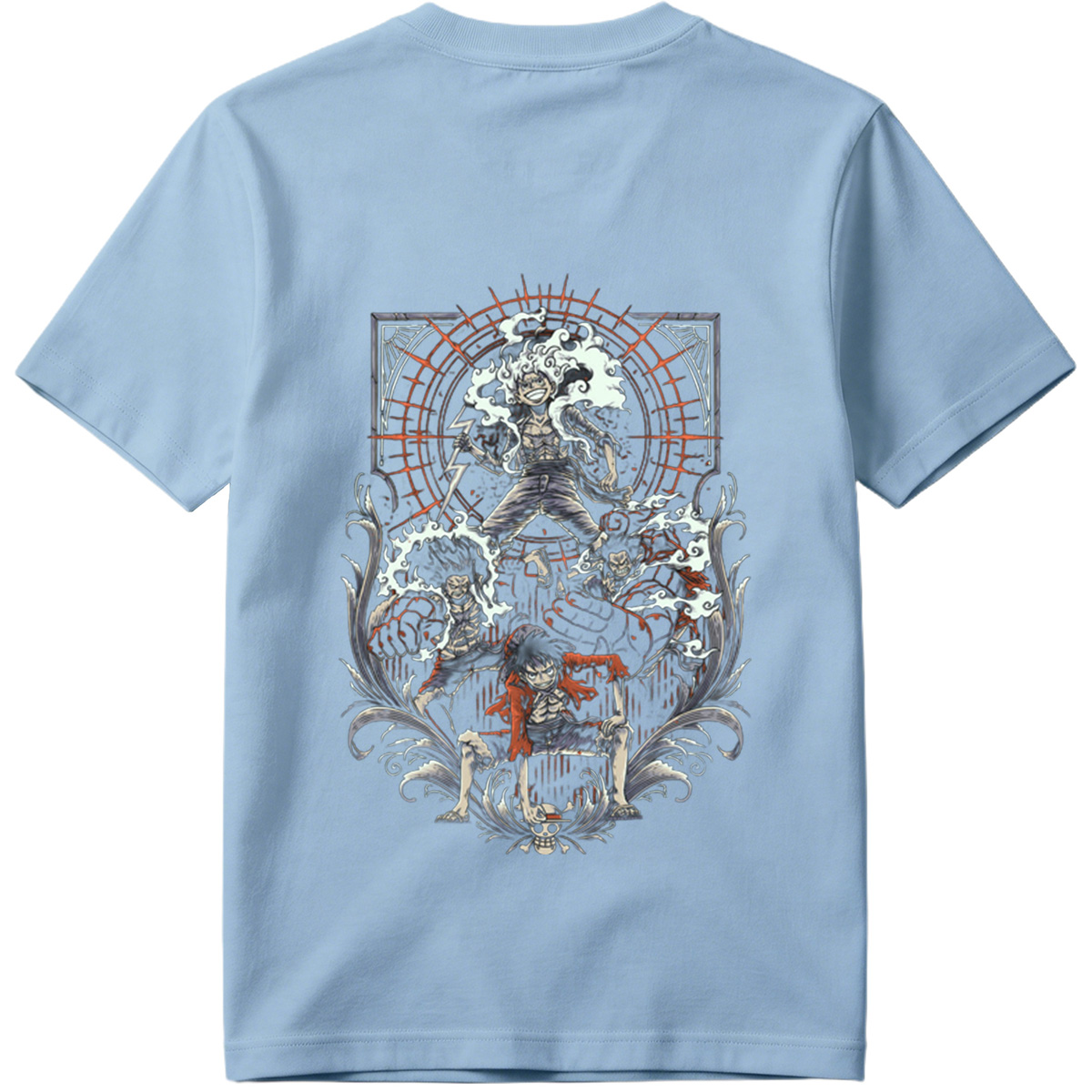 One Piece: Luffy, Zoro, Sanji, and Whitebeard - Tee