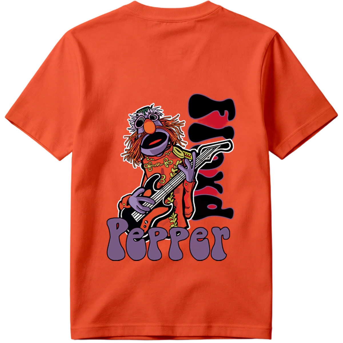 Animal from The Muppets Playing Guitar with 