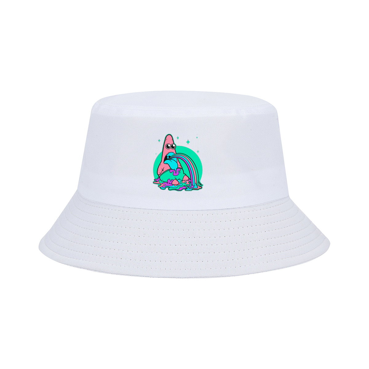 Patrick Star Rainbow Vomit - Fisherman's Hat