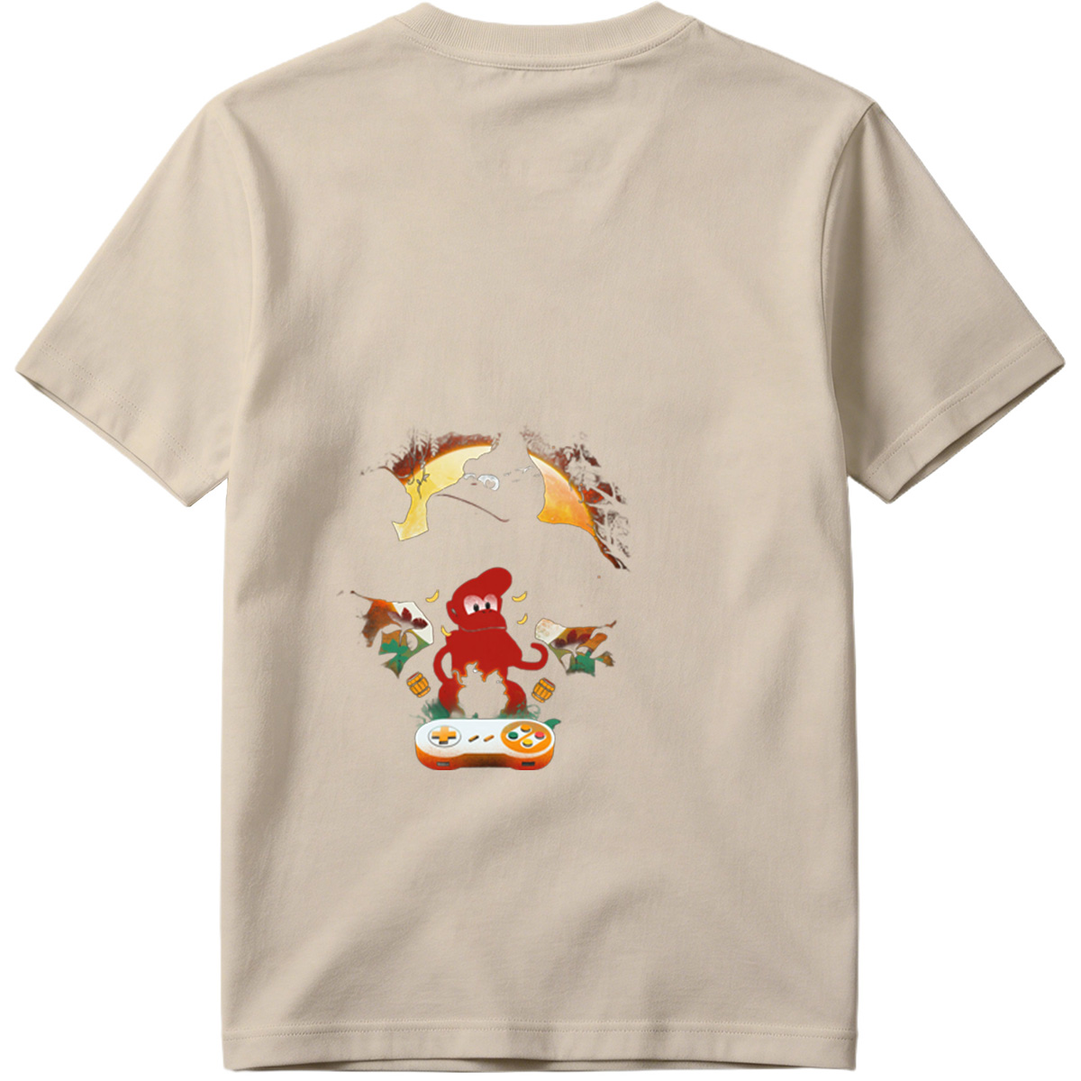 Donkey Kong and Diddy Kong with Game Controller - Tee