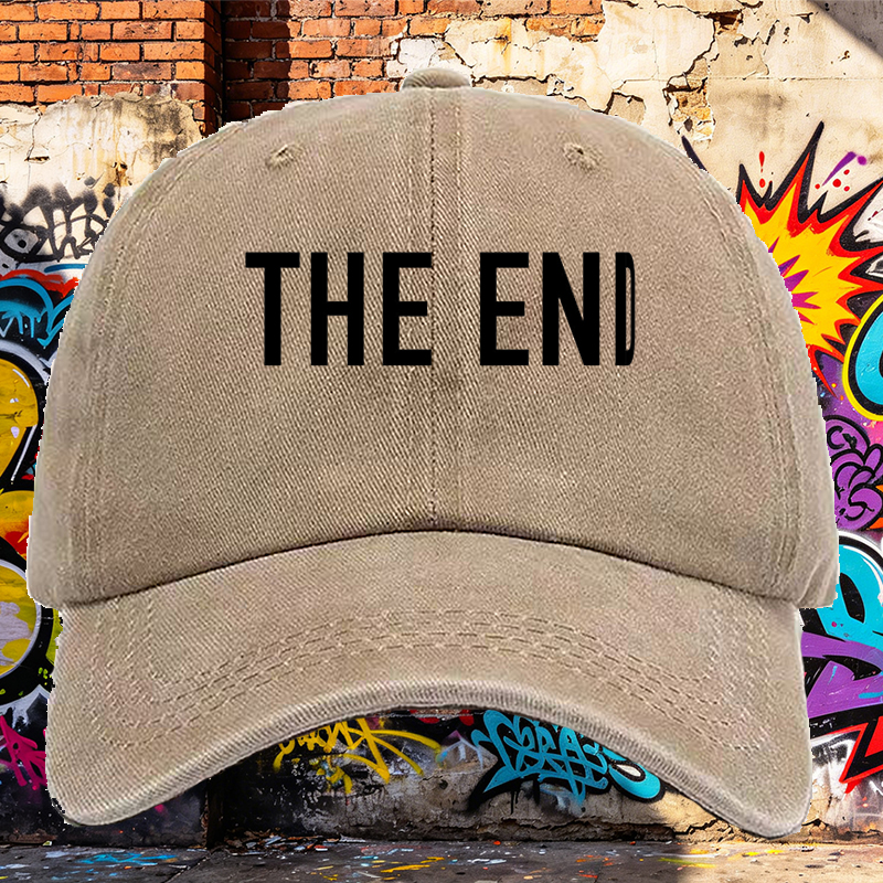 Men's Printed Washed Cap with 