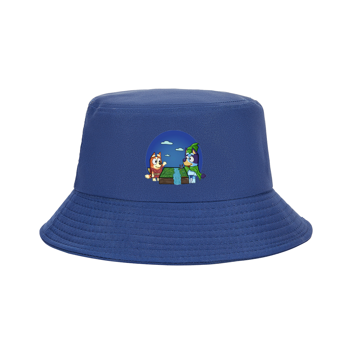 Bluey and Bingo in a Fantasy Adventure - Fisherman's Hat