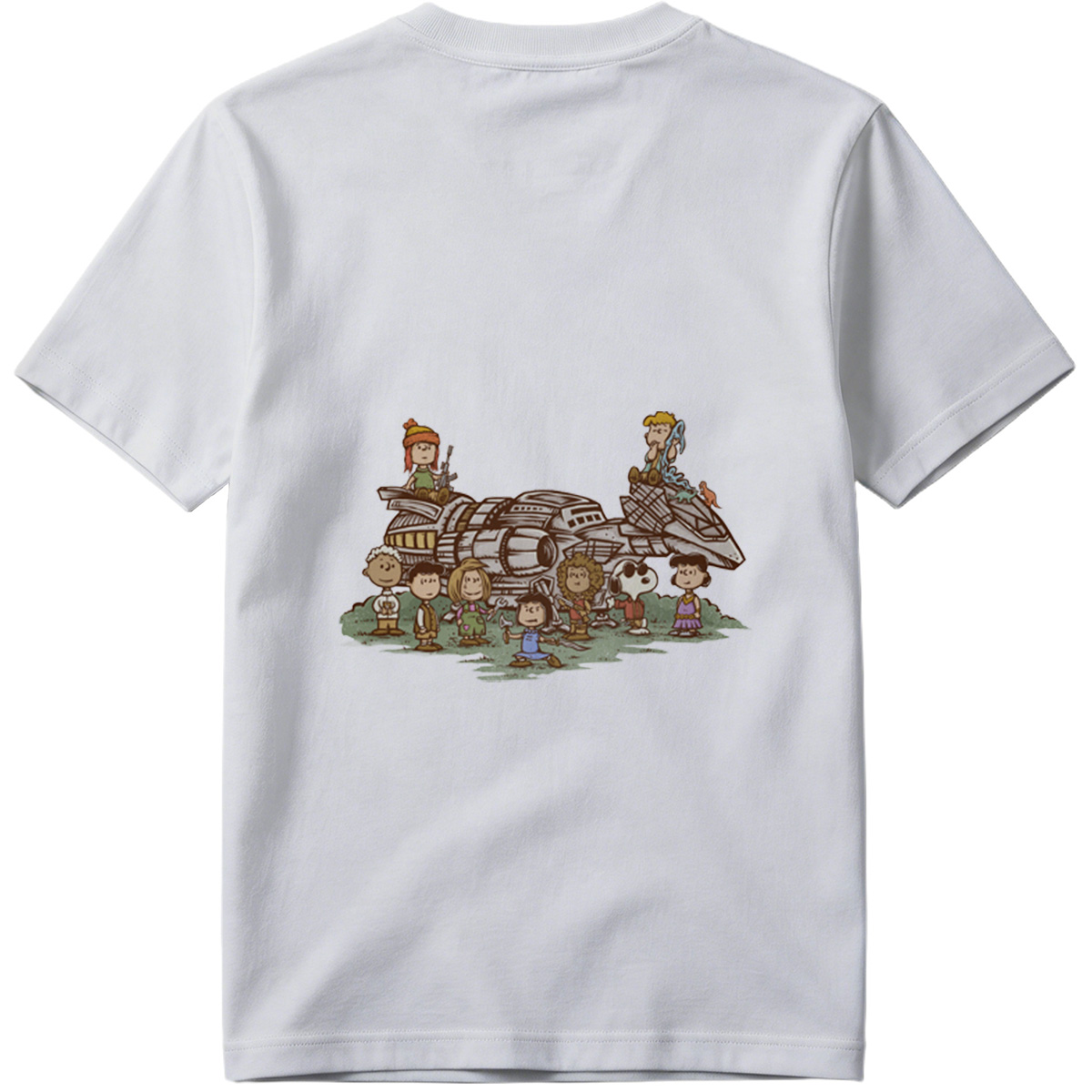 Peanuts Characters Meet Star Wars: A Galactic Adventure - Tee