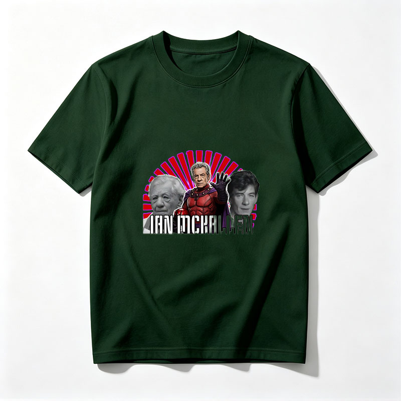 Ian McKellen as Magneto, X-Men, Marvel Comics, Actor, Superhero - Tee