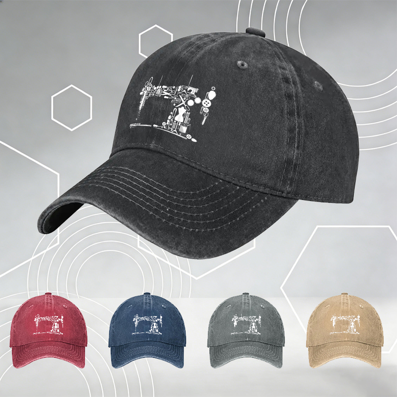New Baseball Cap Thinking of a Masterplan Print Unisex Adjustable Hat for Outdoor Activities, Streetwear Fashion, Youth & Adults