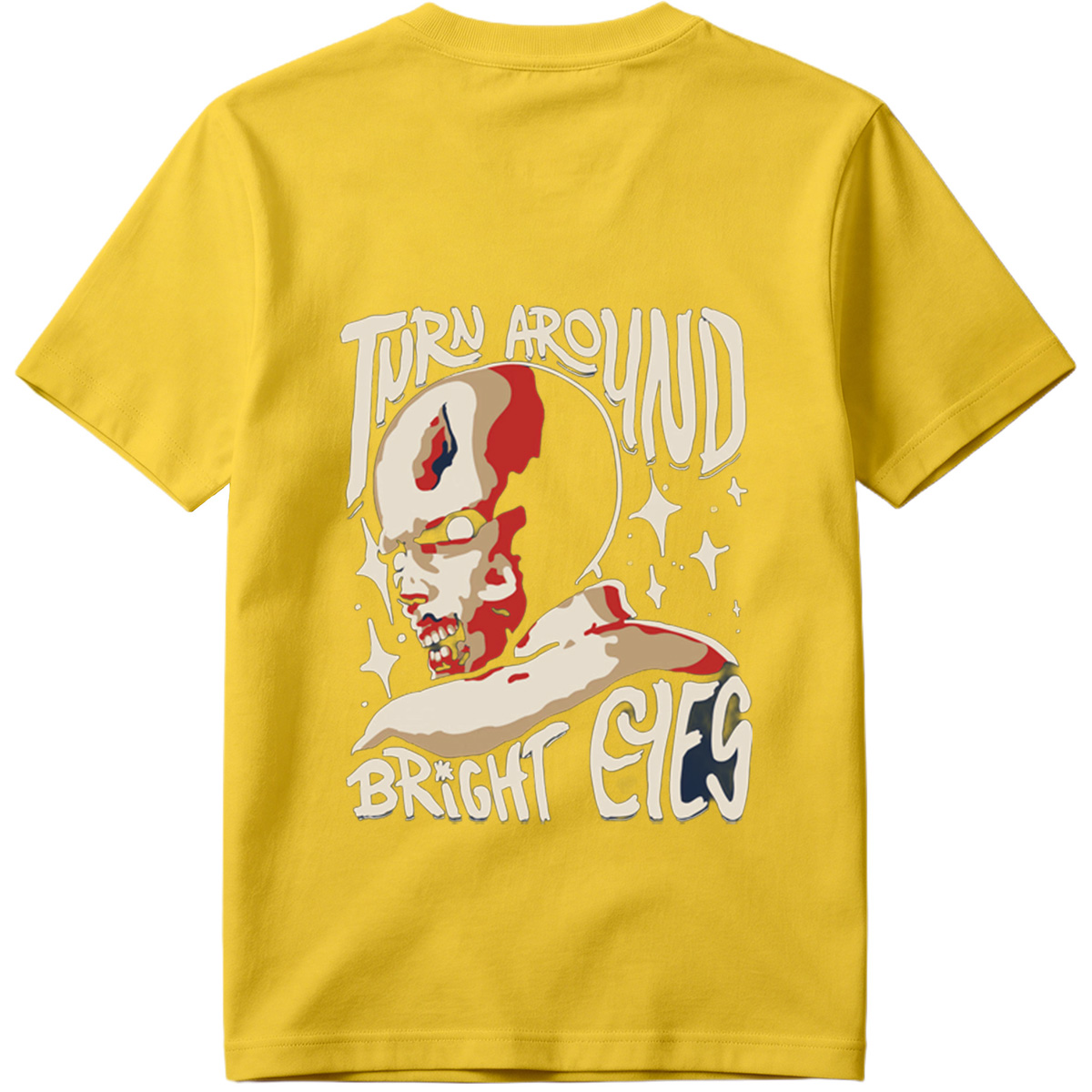 Turn Around Bright Eyes: Skull Character Design - Tee