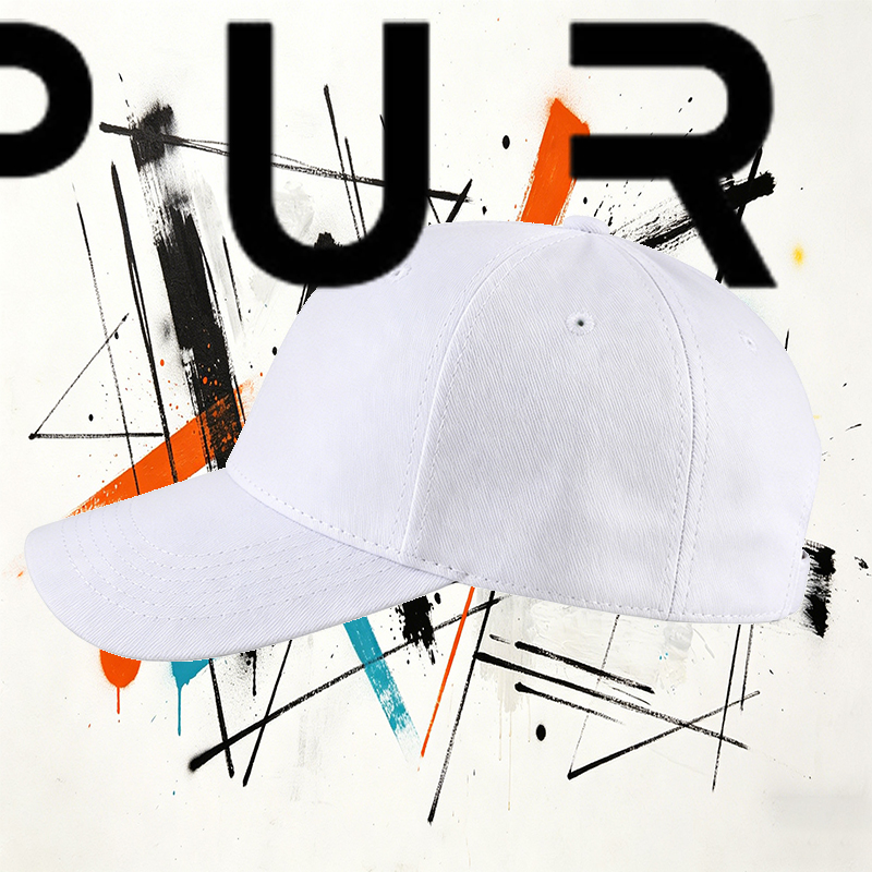 Unisex Classic Baseball Cap with Purple Text Print Design - Perfect for Outdoor Activities, Casual Wear, and Daily Use - Ideal for Adults Seeking Stylish and Comfortable Headwear