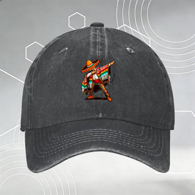 New Dinosaur Toilet Print Baseball Cap with 