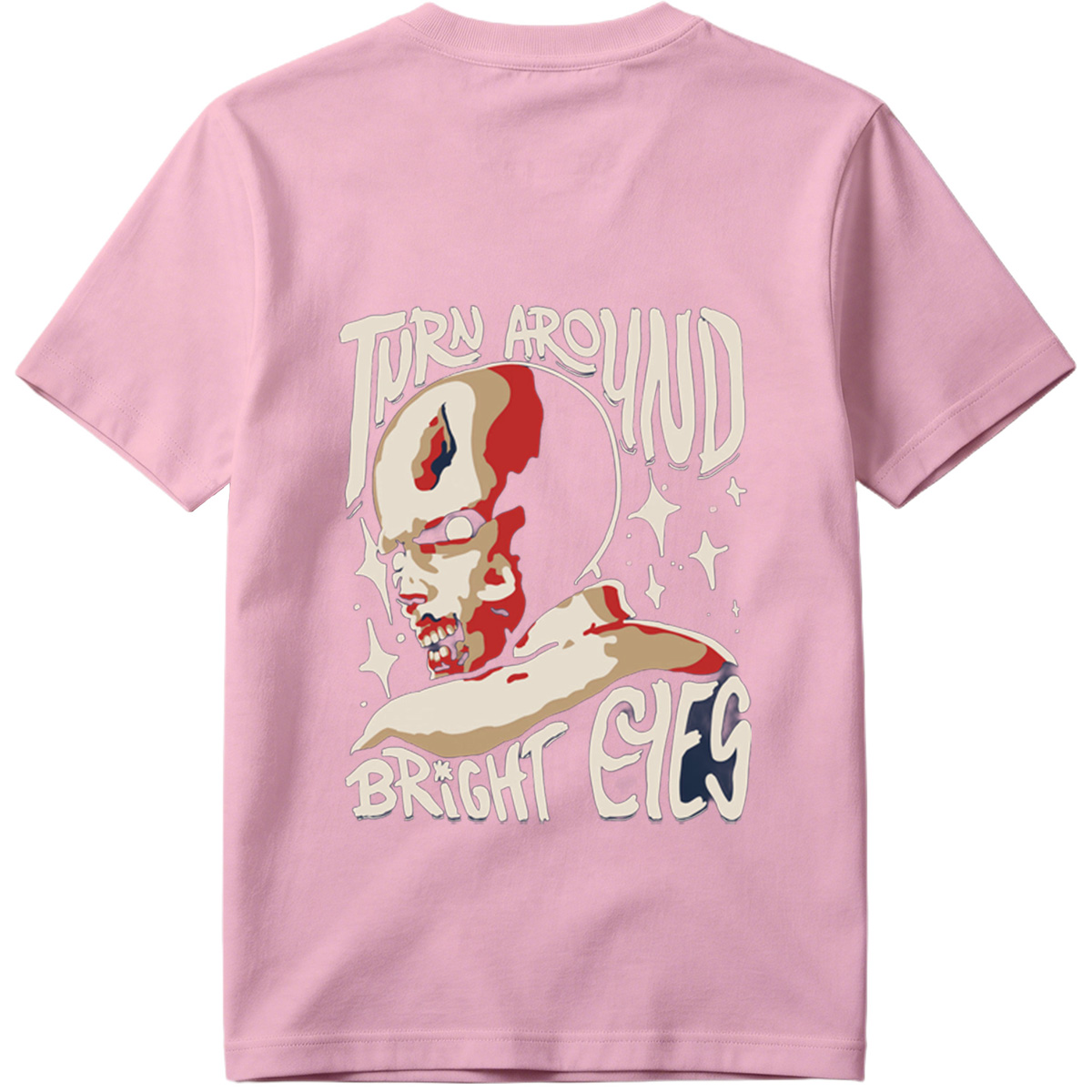 Turn Around Bright Eyes: Skull Character Design - Tee