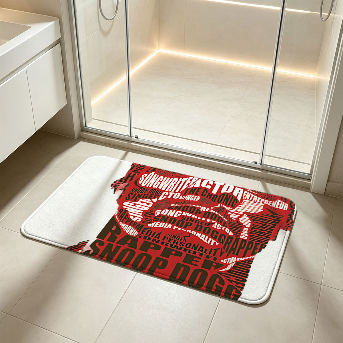 Snoop Dogg: Rapper, Singer, Actor, Producer, Songwriter, Media Personality - Flannel floor mat