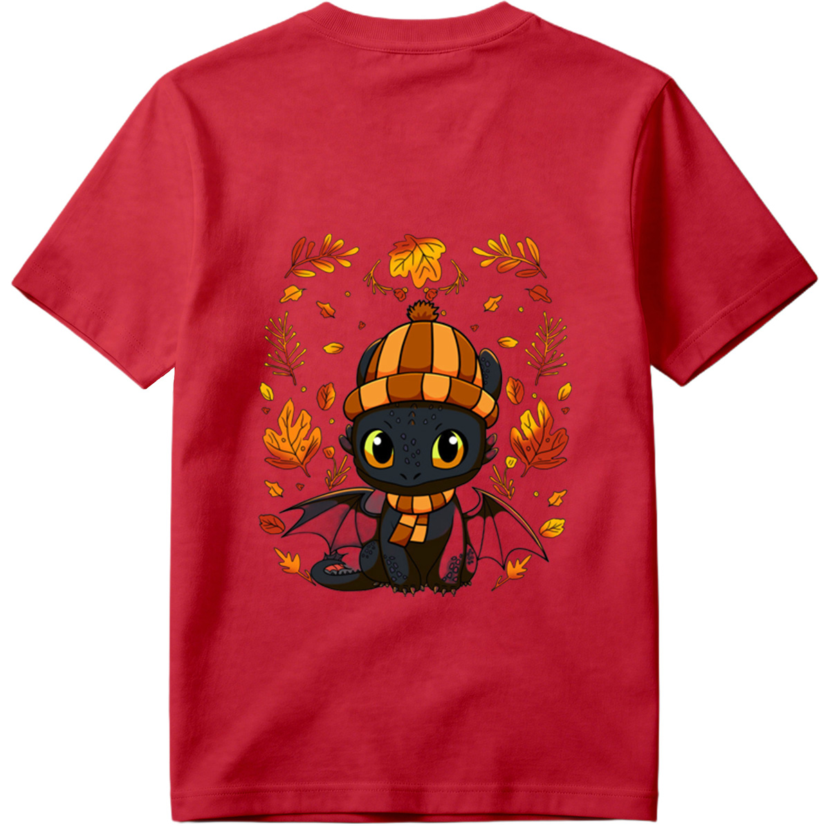 How to Train Your Dragon: Toothless in Autumn Attire - Tee