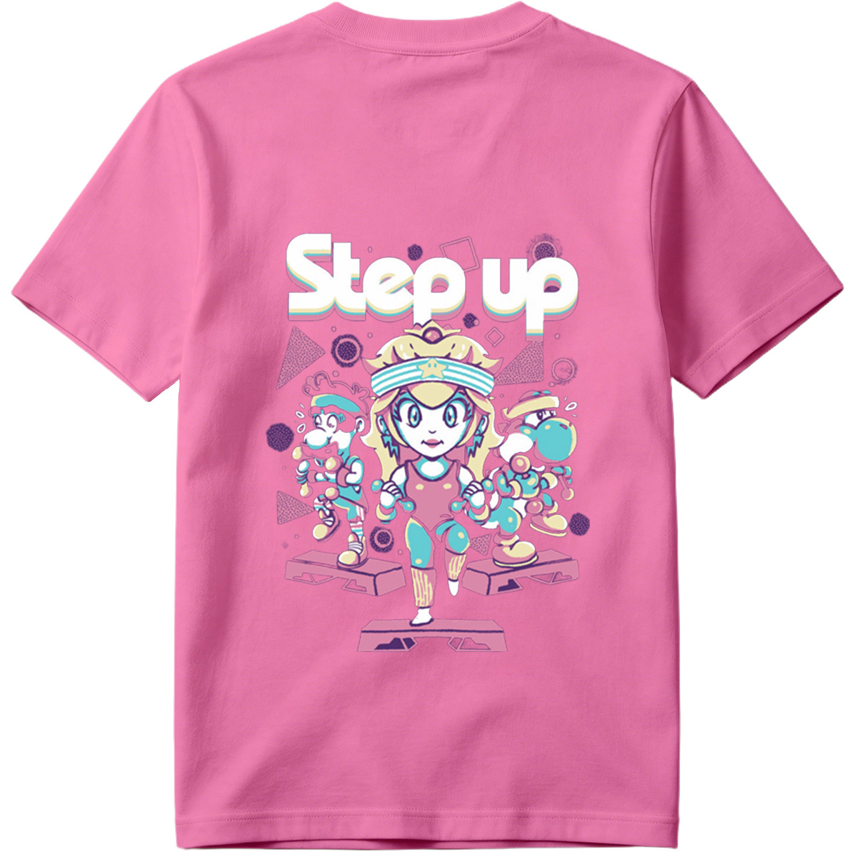 Step Up: Princess Peach, Mario, and Yoshi in Sync - Tee