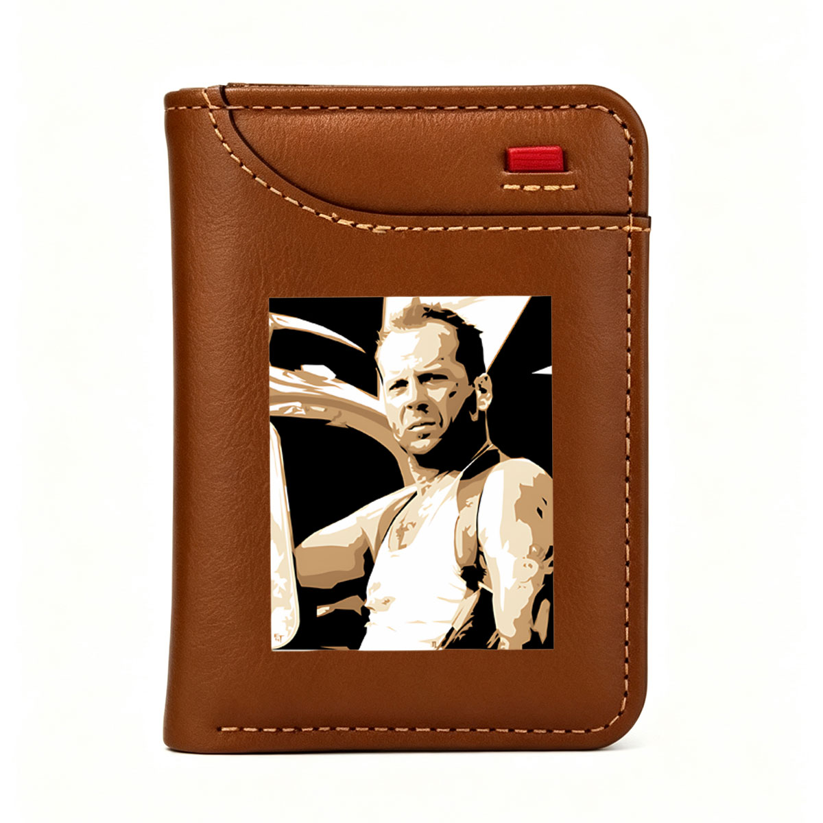 Bruce Willis as John McClane in Die Hard - Vertical Style Wallet