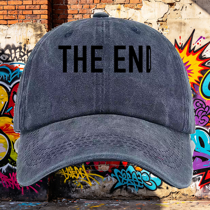 Men's Printed Washed Cap with 