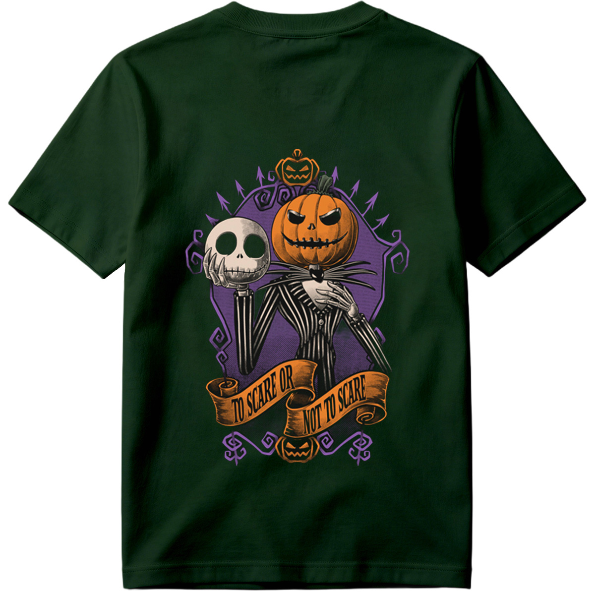 Jack Skellington and Pumpkin King: To Scare or Not to Scare - Tee