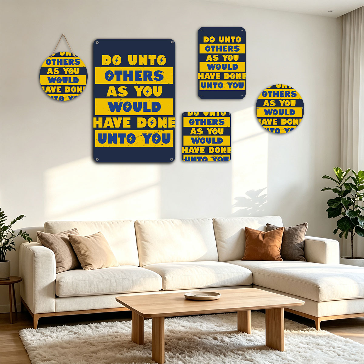 Golden Rule: Do Unto Others as You Would Have Done Unto You - painting