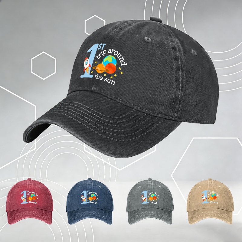 New Boat Waves Sun Rays Lake Days Printed Baseball Cap Unisex Adjustable Hat for Outdoor Summer Activities Men Women
