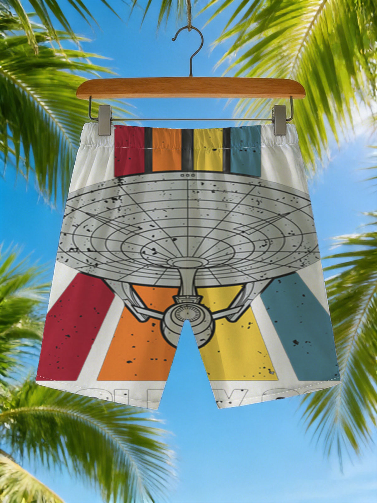Star Trek Enterprise: Boldly Go -  Beach shorts