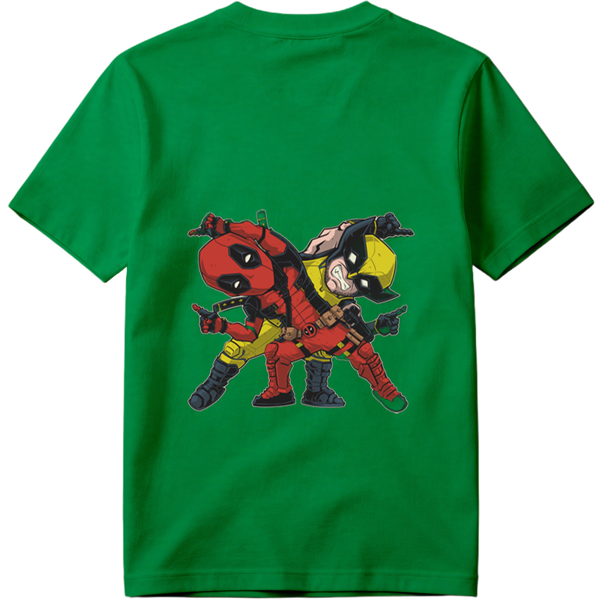 Deadpool and Wolverine Chibi Art - Tee