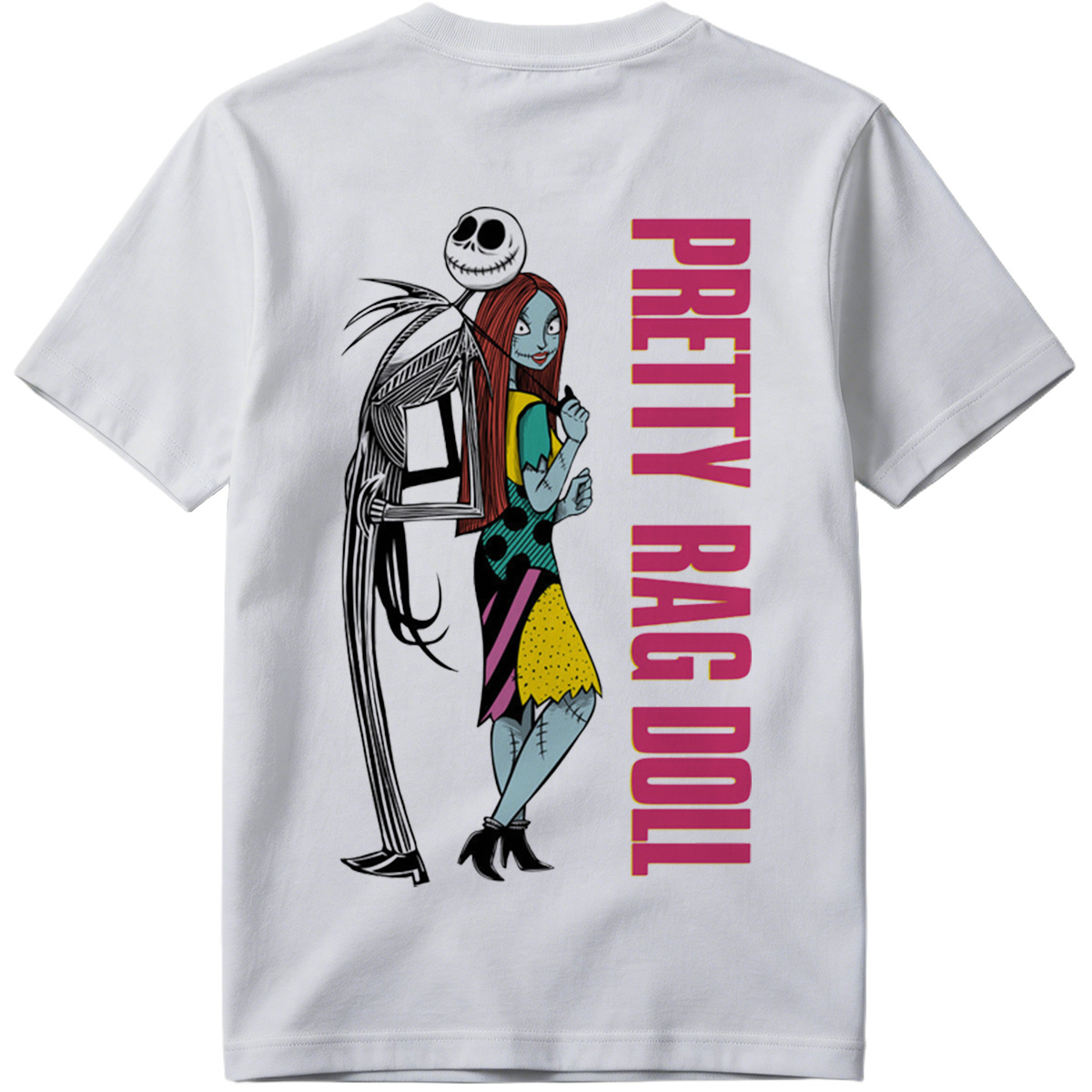 The Nightmare Before Christmas: Jack Skellington and Sally - Pretty Rag Doll - Tee