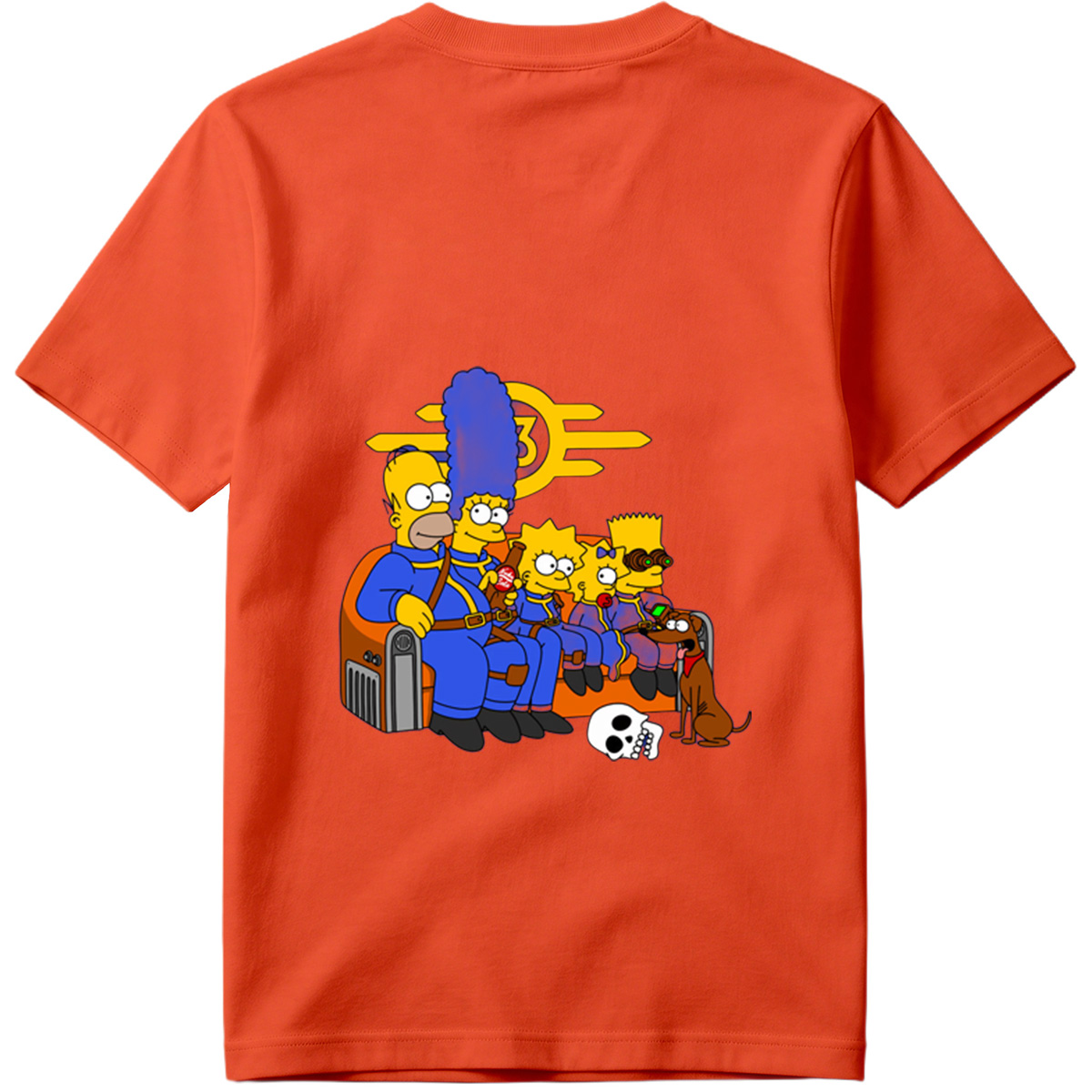The Simpsons Family in Starfleet Uniforms - Tee