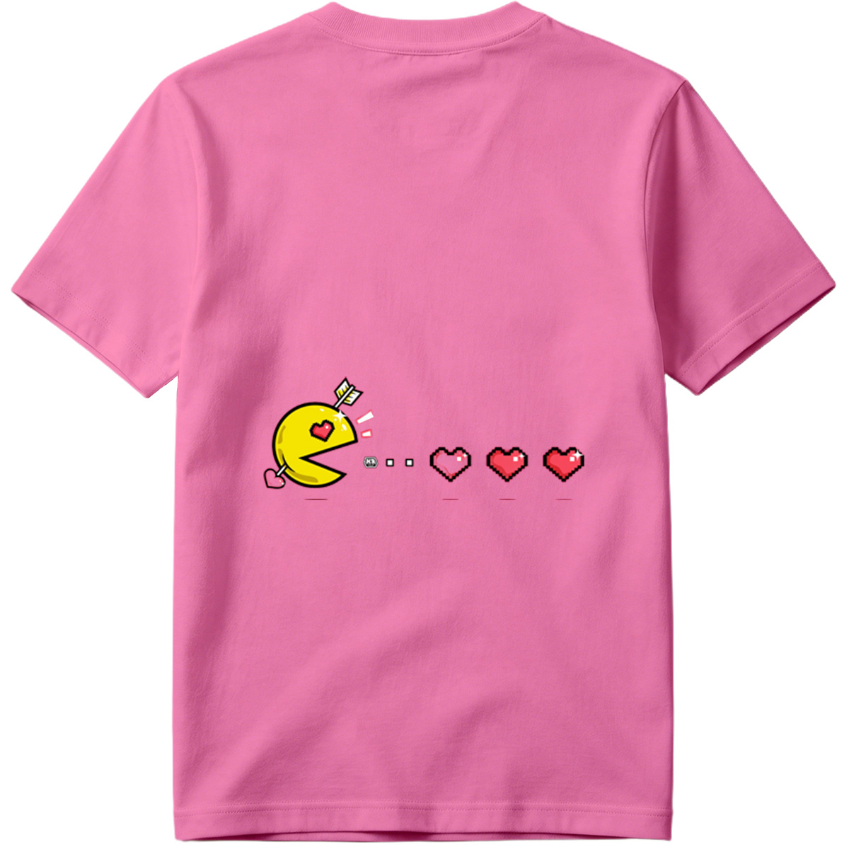 Pac-Man Loves Hearts - Tee