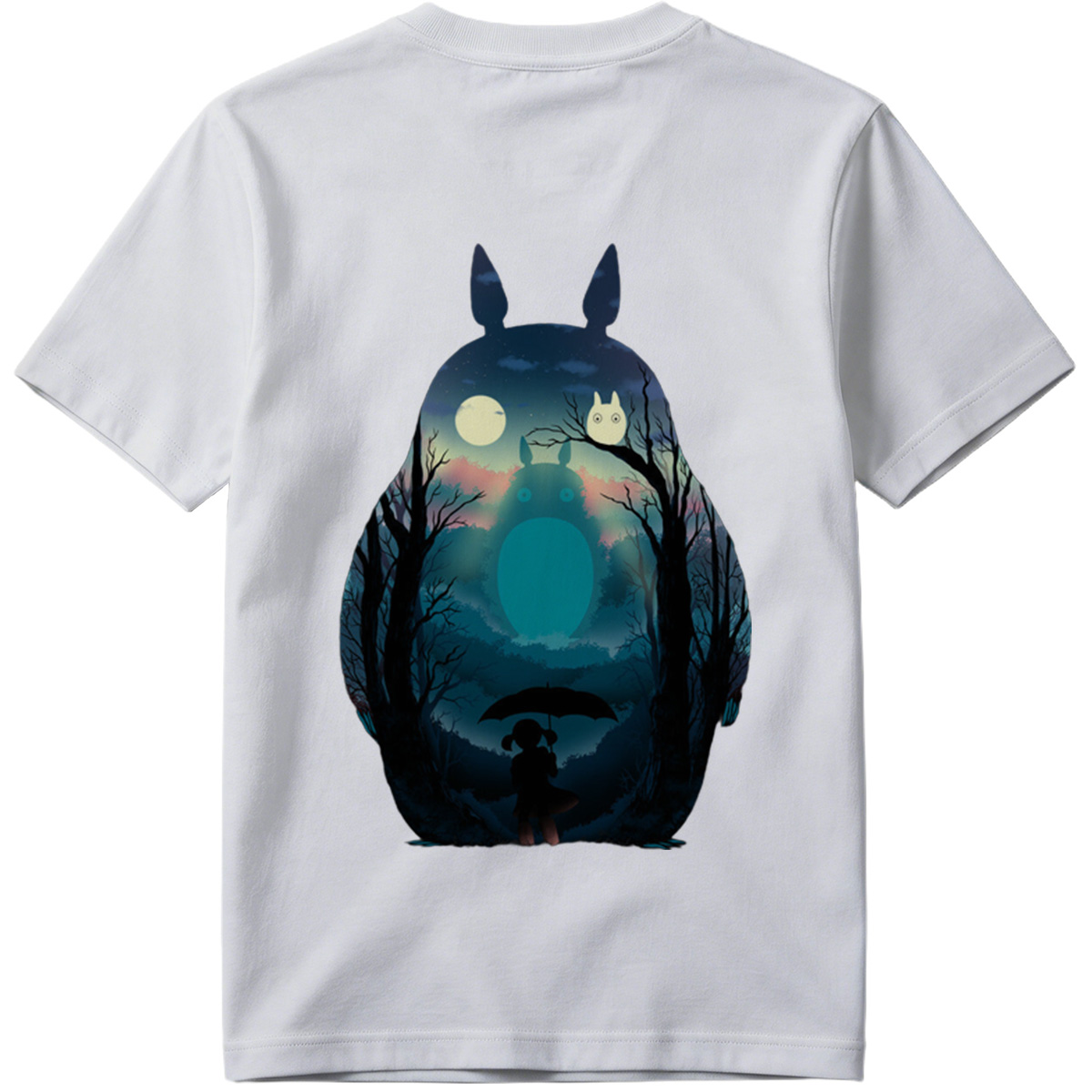Totoro and the Moonlit Forest - Tee