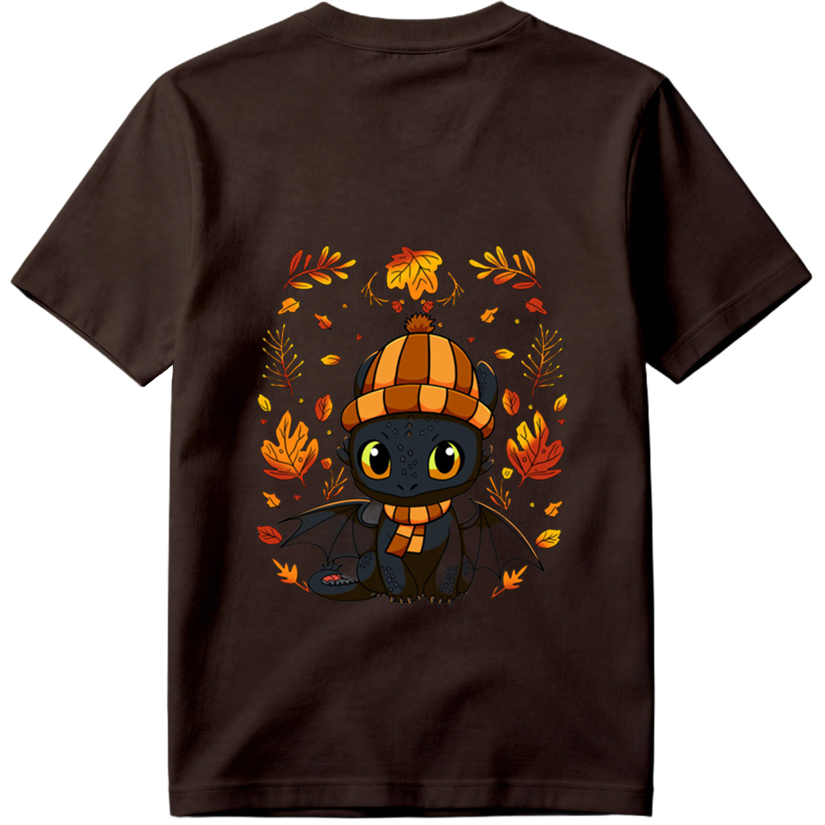 How to Train Your Dragon: Toothless in Autumn Attire - Tee
