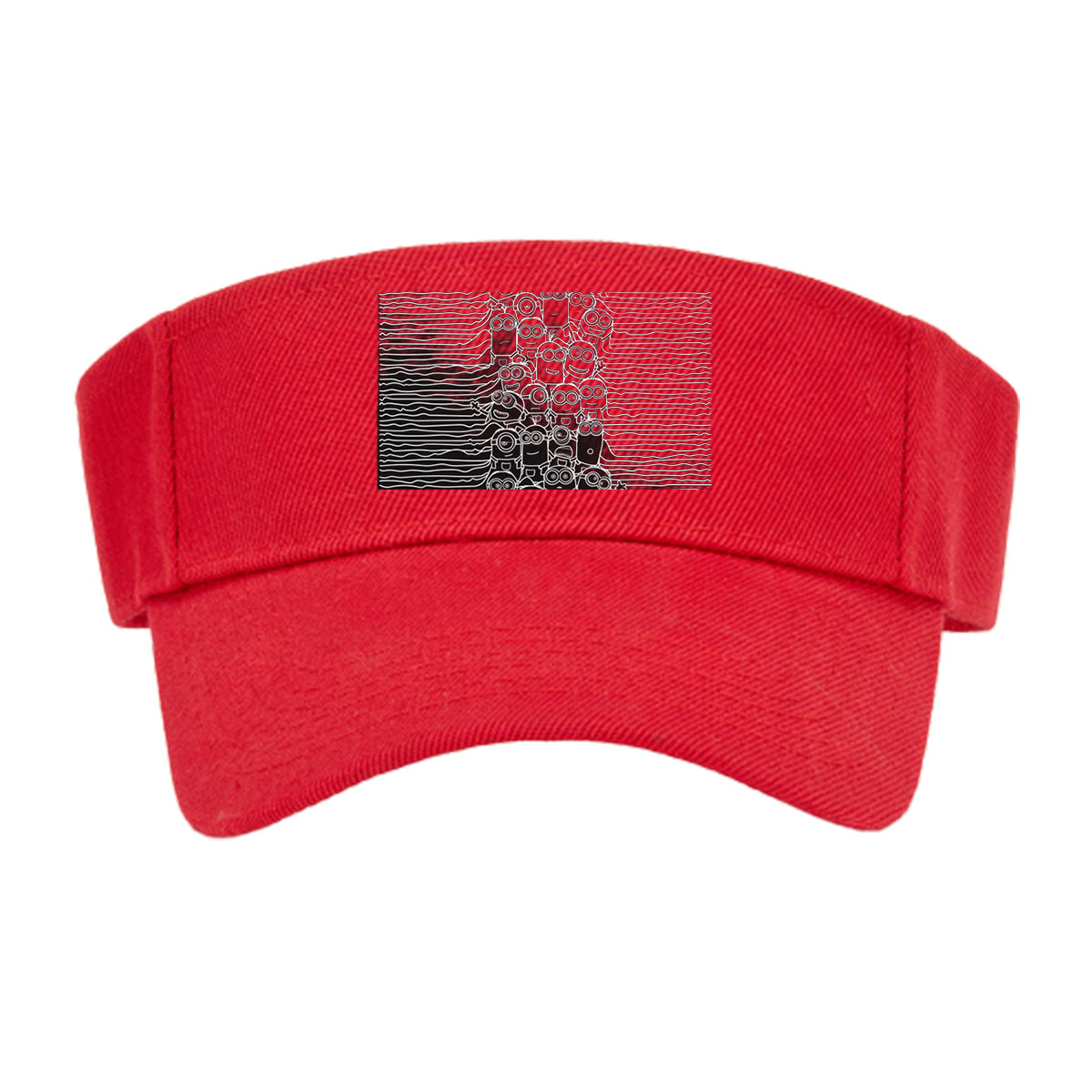 Minions Stack in Black and White Art -  Visor cap