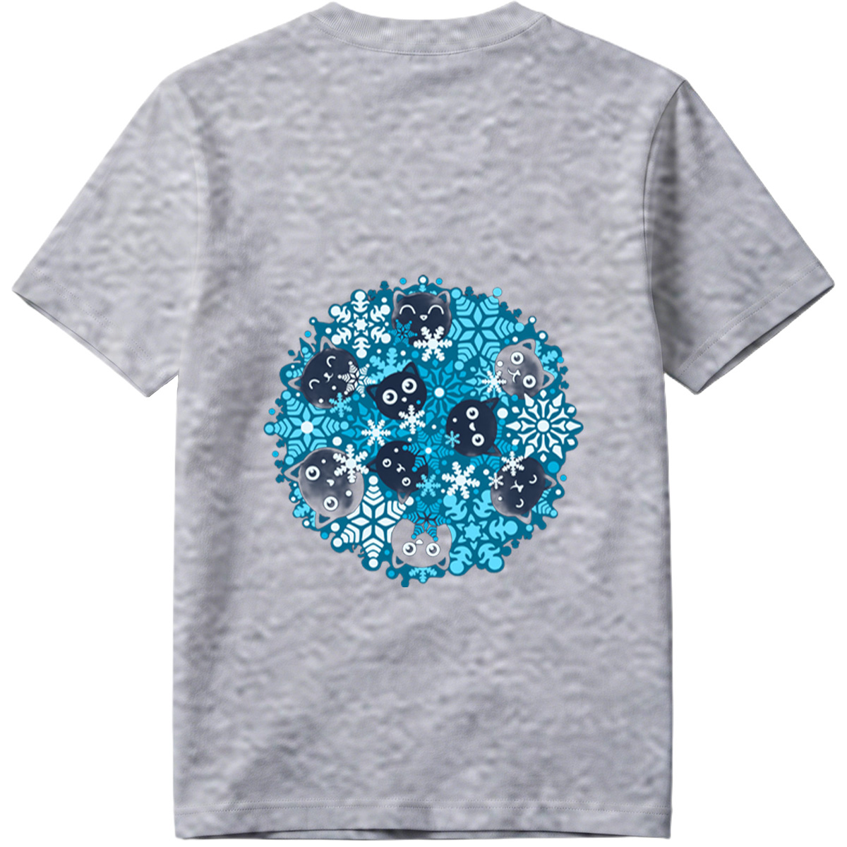 Pusheen Snowflake Pattern - Tee