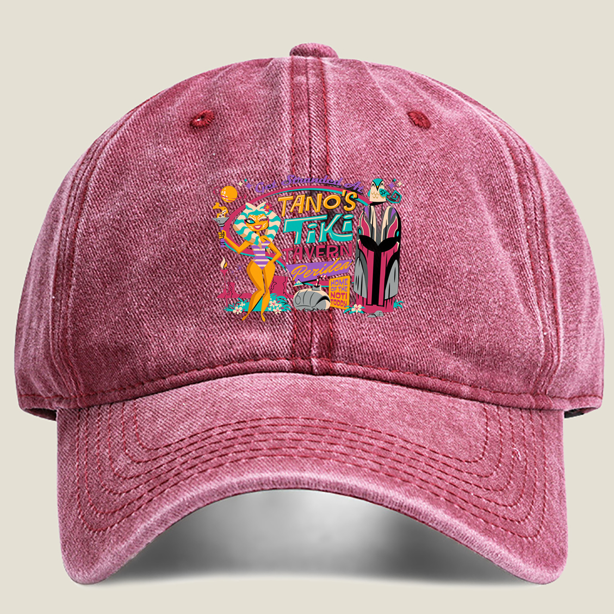 Tano's Tiki Tavern: Peridea Adventure - Washed Denim - Baseball Cap