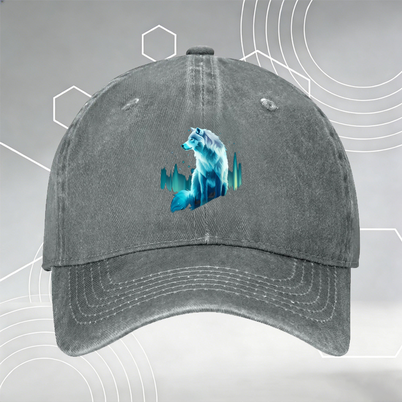 New Baseball Cap with Cat and Flat Earth Print - Funny Graphic Design for Men and Women, Adjustable Fit, Perfect for Casual Outings, Travel, and Everyday Wear, Ideal for Cat Lovers and Humor Fans
