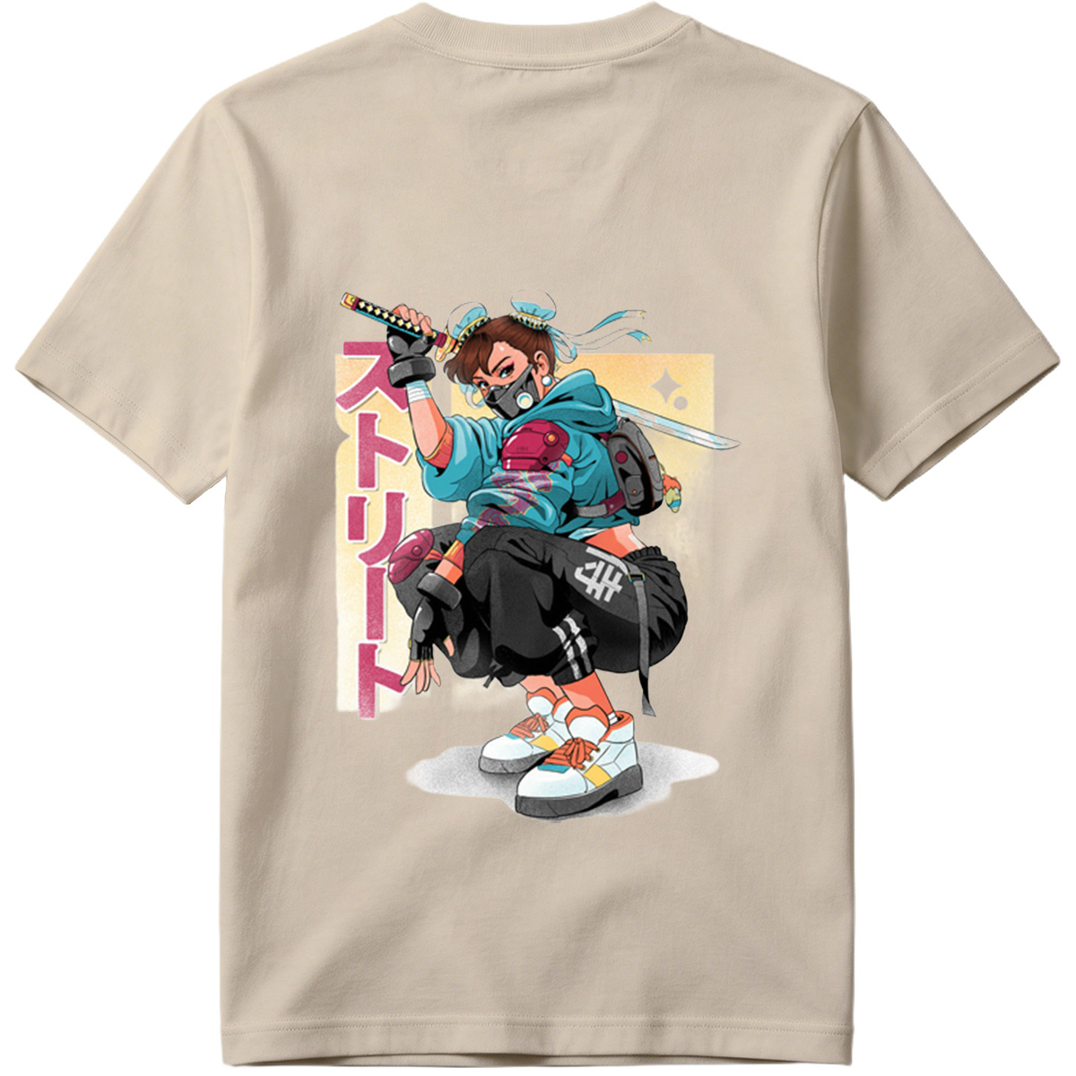 Street Fighter - Sakura - Tee