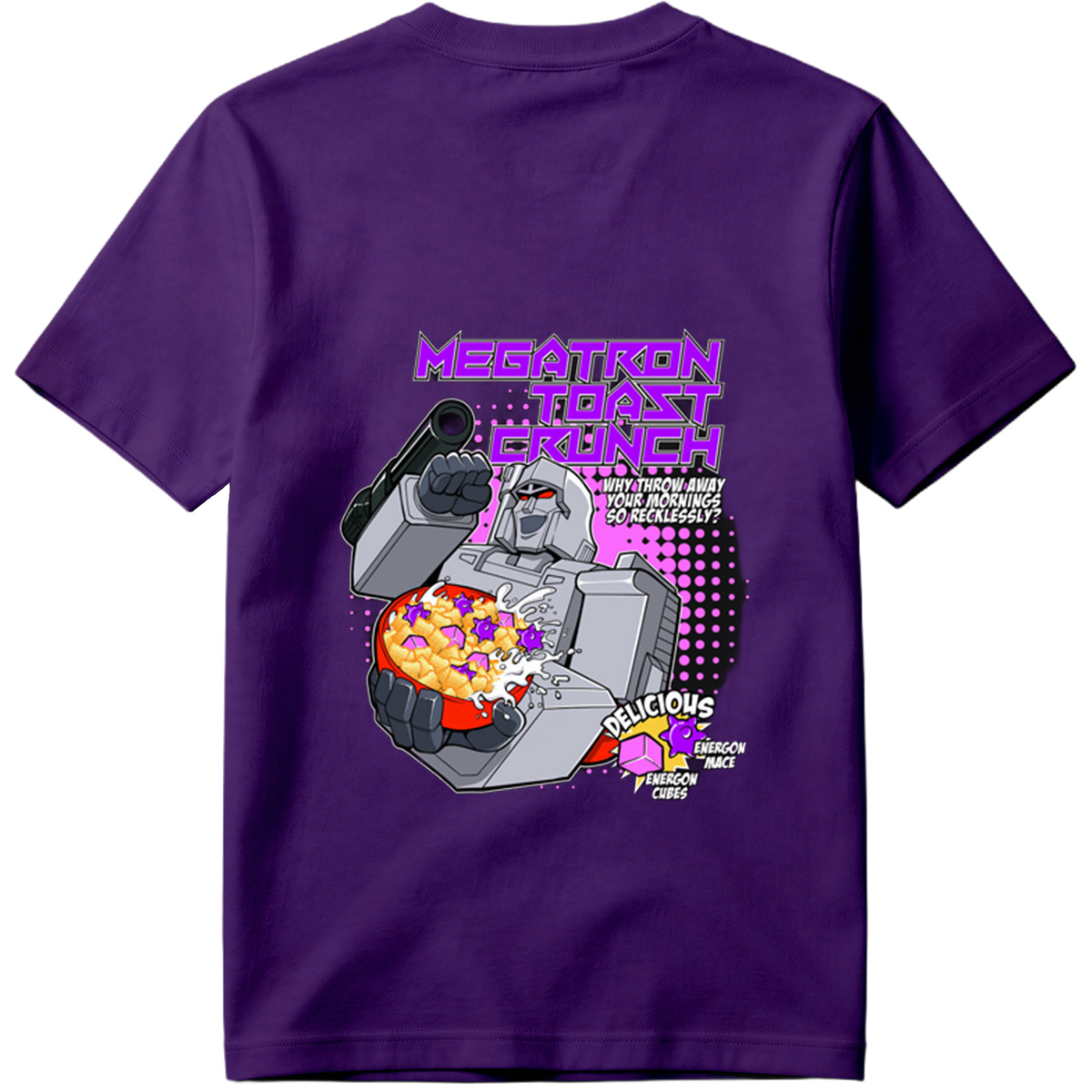 Megatron Toast Crunch - Transformers Cereal Parody - Tee