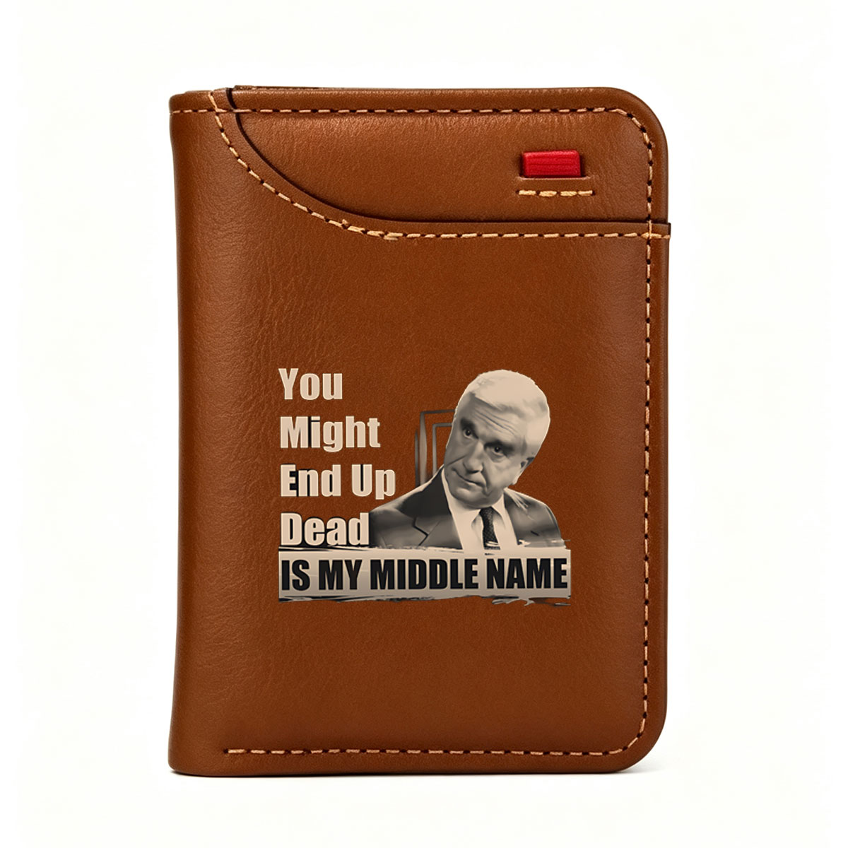 You Might End Up Dead Is My Middle Name - Lex Luthor - Vertical Style Wallet
