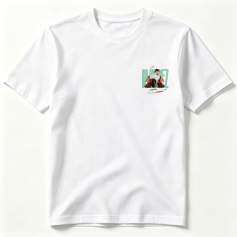 Canelo Alvarez: Mexican Boxing Champion with WBC and WBA Belts - Tee