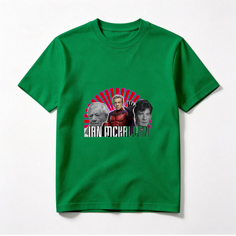 Ian McKellen as Magneto, X-Men, Marvel Comics, Actor, Superhero - Tee