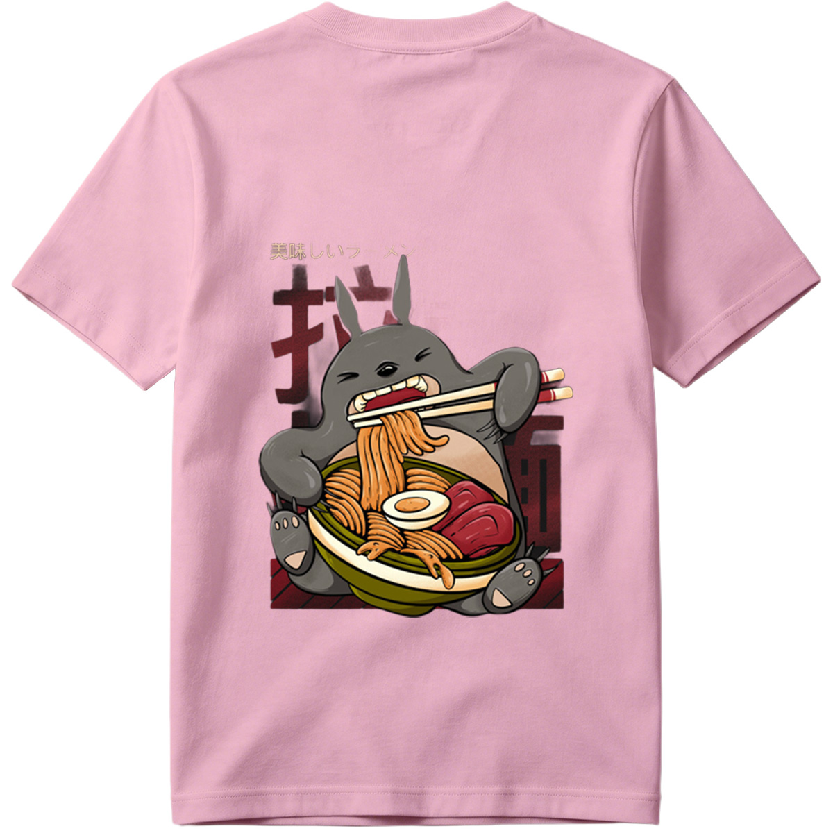 Totoro Enjoying Ramen - Tee
