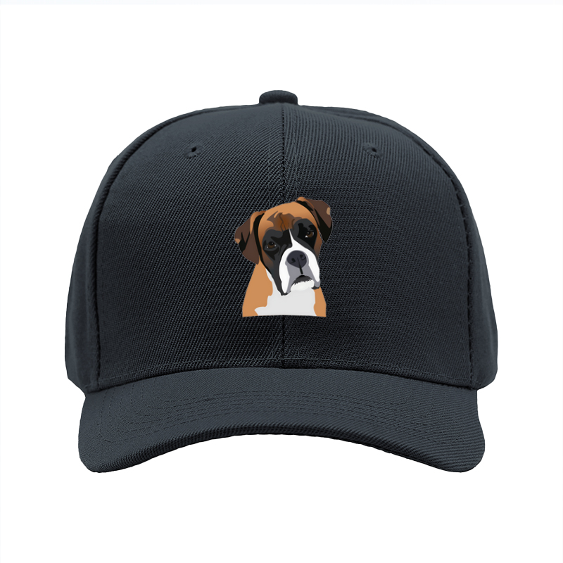 1pc New Baseball Cap Boxer Dog Print Unisex Adjustable Hat for Outdoor Activities and Casual Wear Adults and Teens Fashion Accessory