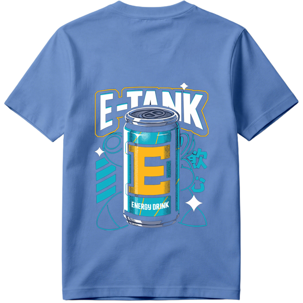 E-Tank Energy Drink Can Design - Tee
