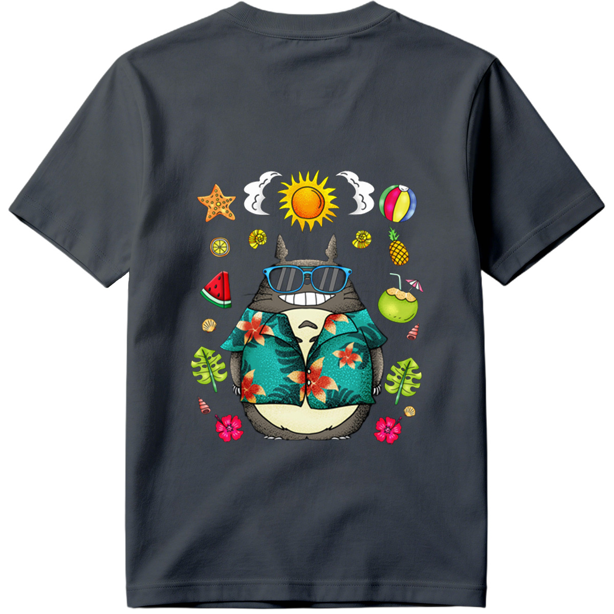 Totoro in Tropical Vibes - Tee