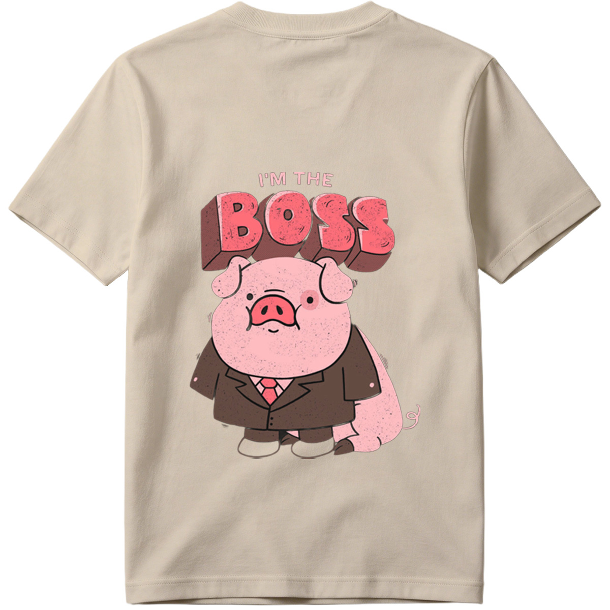 Pig Boss in Suit: I'm the Boss - Tee