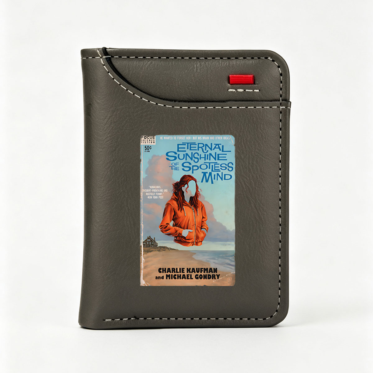 Eternal Sunshine of the Spotless Mind by Charlie Kaufman and Michael Gondry - Vertical Style Wallet
