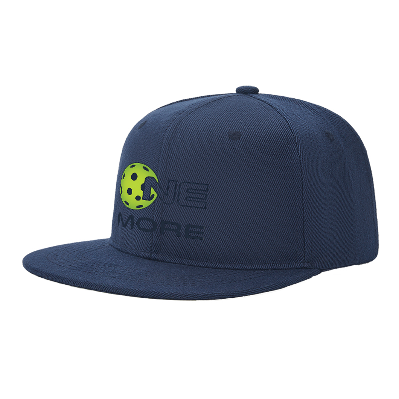 Flat Brim Baseball Cap One More Dotted Globe Logo Streetwear Underground Skate Style for Basketball Court Skate Park Urban Riders and Rap Artists