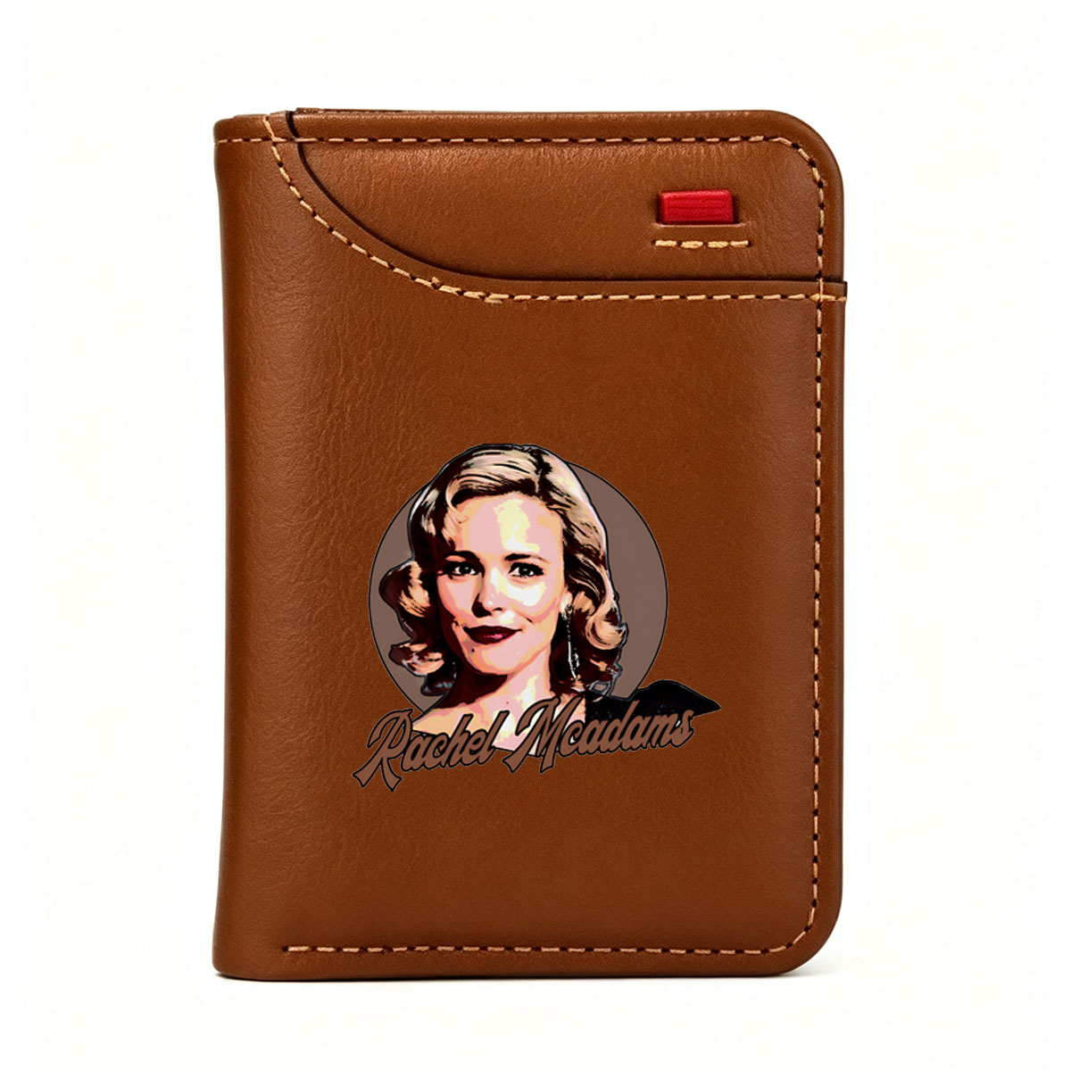 Rachel McAdams Portrait Art - Vertical Style Wallet