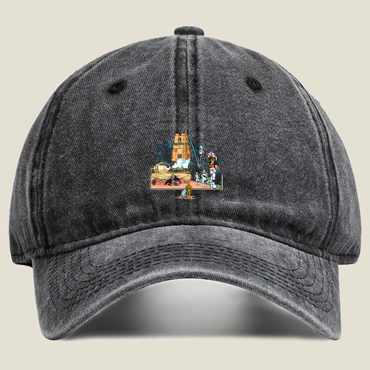 Star Wars: Jedi Knights - The Force Remains the Same - Washed Denim - Baseball Cap