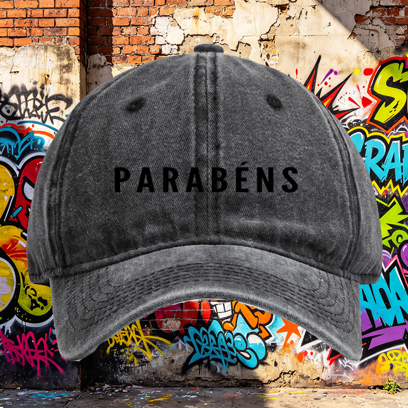 Unisex Classic Washed Cap with 